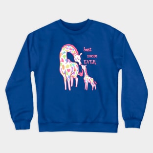 best mom Crewneck Sweatshirt